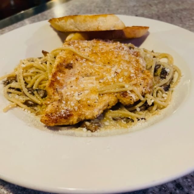 Dinner Chicken Marsala.