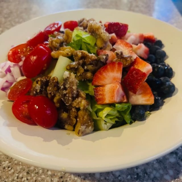 Brunch Duck's Chopped Salad.