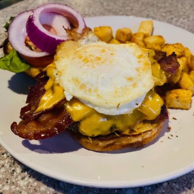 Hangover Burger.