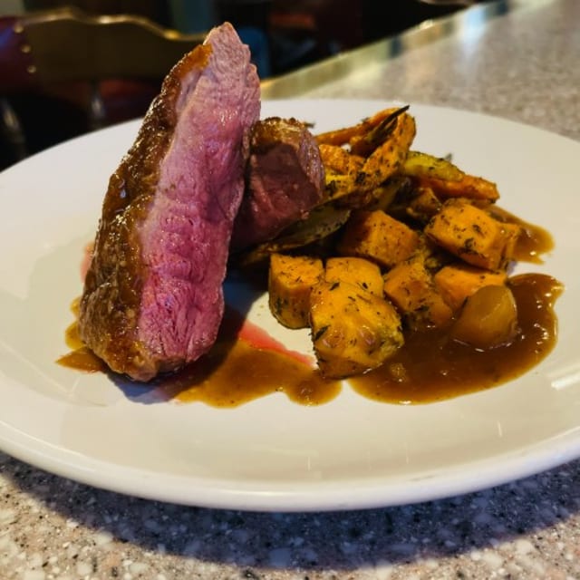 Dinner Pan-Seared Duck Breast.